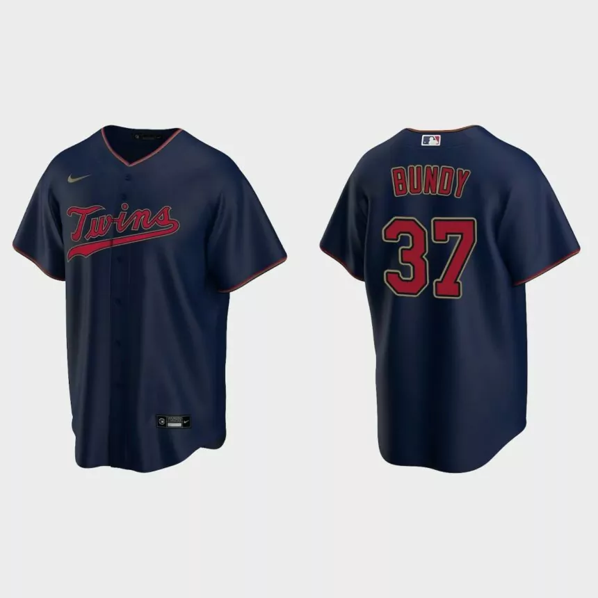 Minnesota Twins Dylan Bundy Replica Alternate Jersey – Navy
