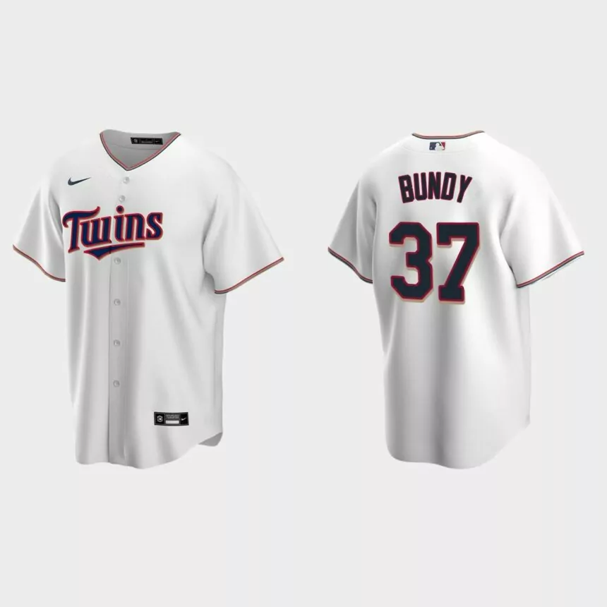 Minnesota Twins Dylan Bundy Replica Home Jersey – White
