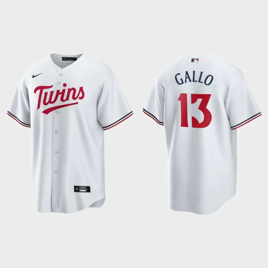 Minnesota Twins Joey Gallo Replica Home Jersey – White