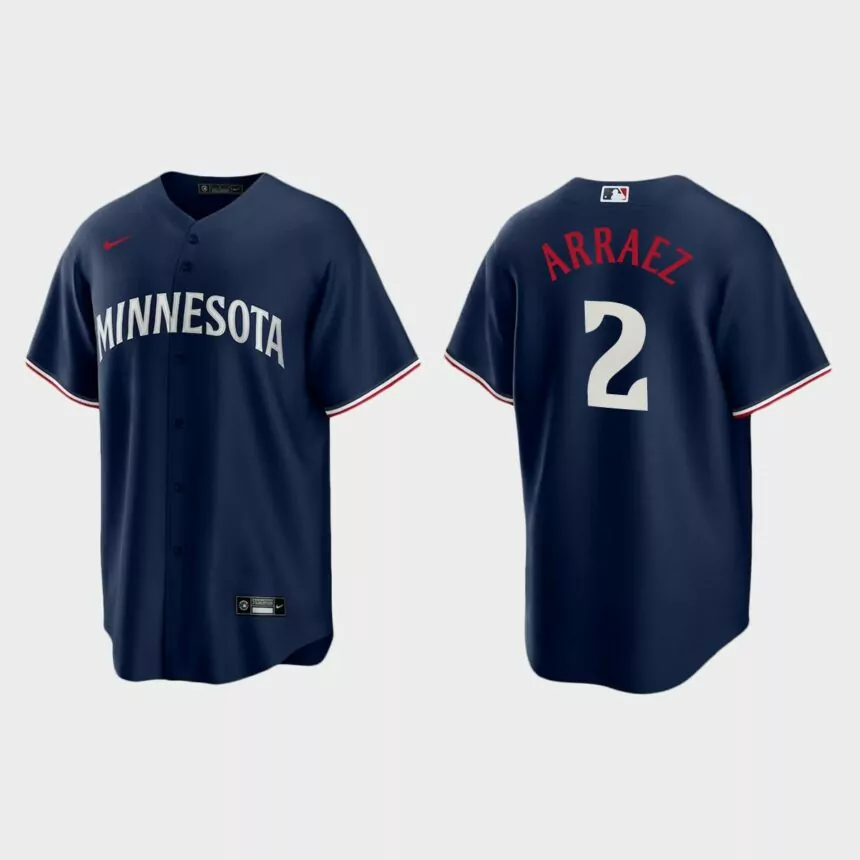 Minnesota Twins Luis Arraez Replica Alternate Jersey – Navy