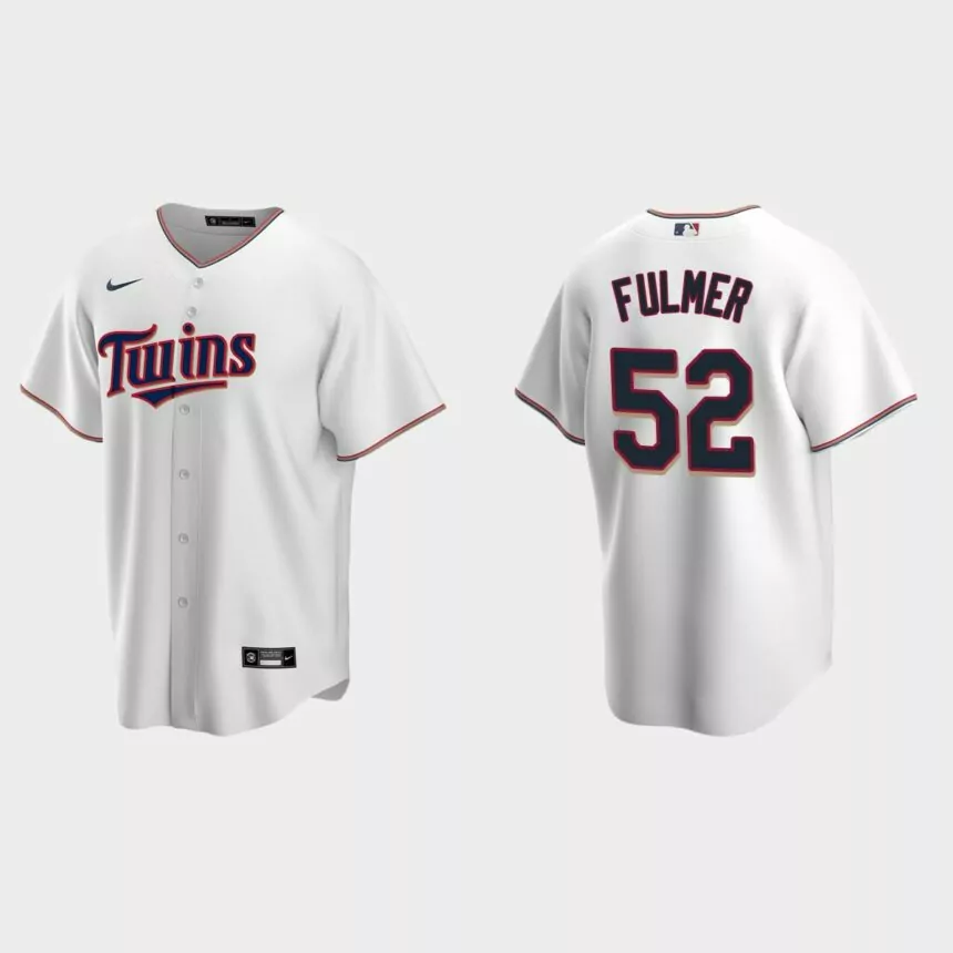 Minnesota Twins Michael Fulmer Replica Home Jersey – White