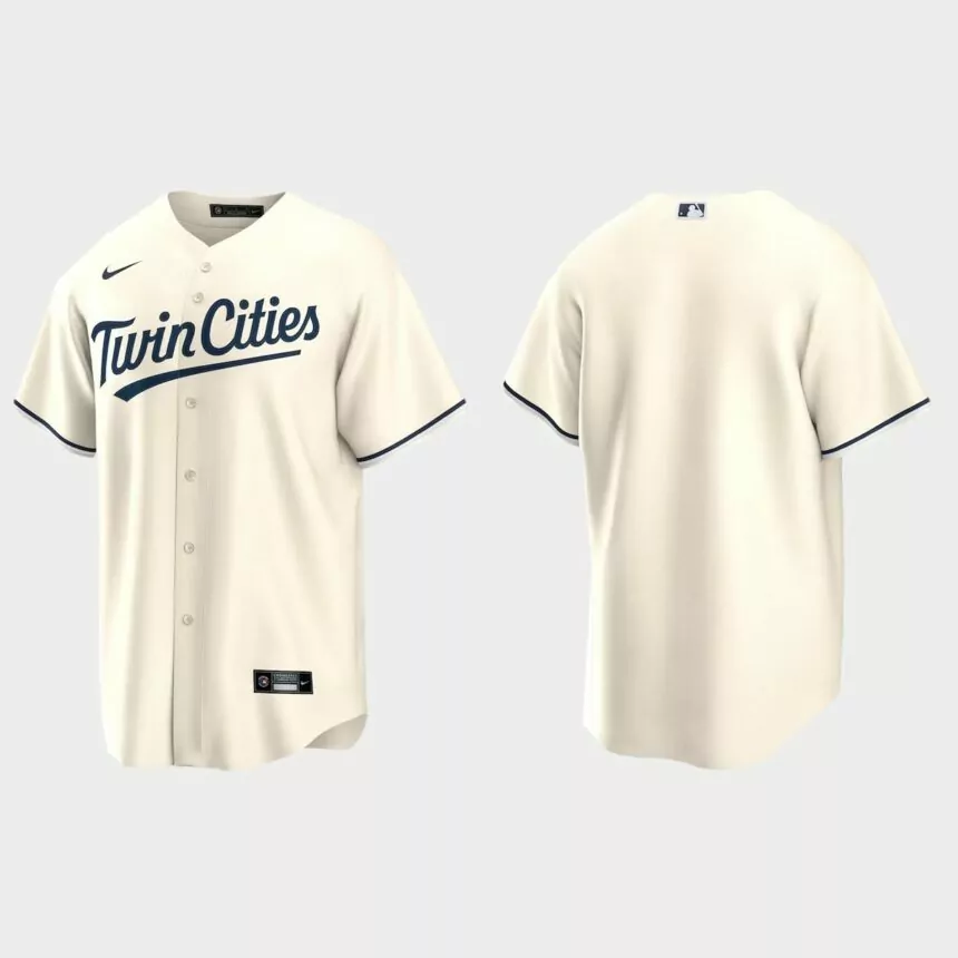 Minnesota Twins Replica Alternate Jersey – Cream