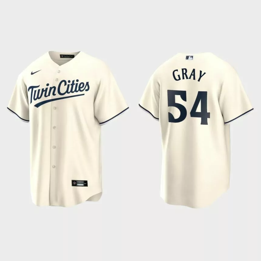 Minnesota Twins Sonny Gray Replica Alternate Jersey – Cream