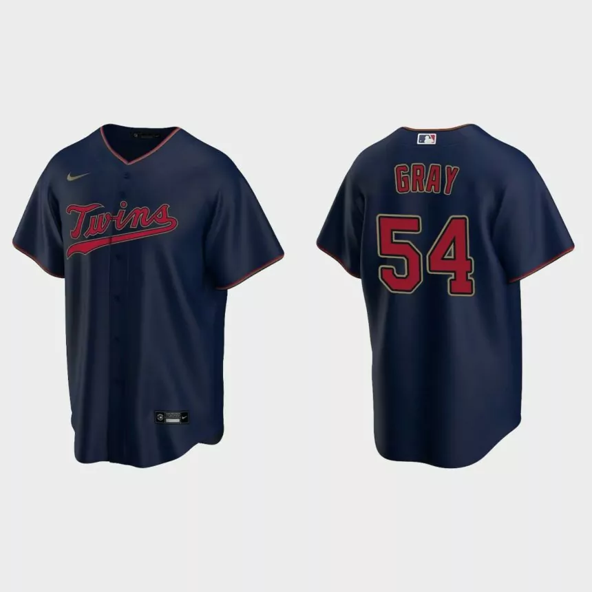 Minnesota Twins Sonny Gray Replica Alternate Jersey – Navy