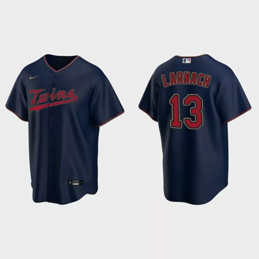 Minnesota Twins Trevor Larnach Replica Alternate Jersey – Navy