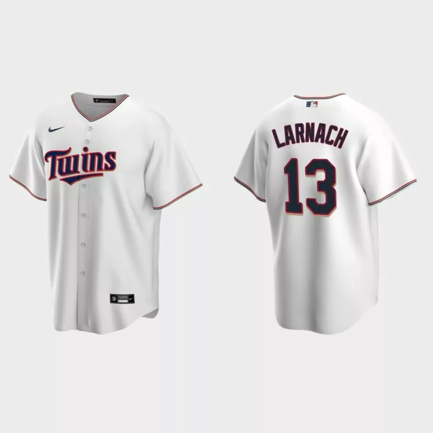 Minnesota Twins Trevor Larnach Replica Home Jersey – White