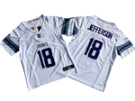 Minnesota Vikings #18 Justin Jefferson Youth Alternate White Vapor F.U.S.E. Limited Jersey