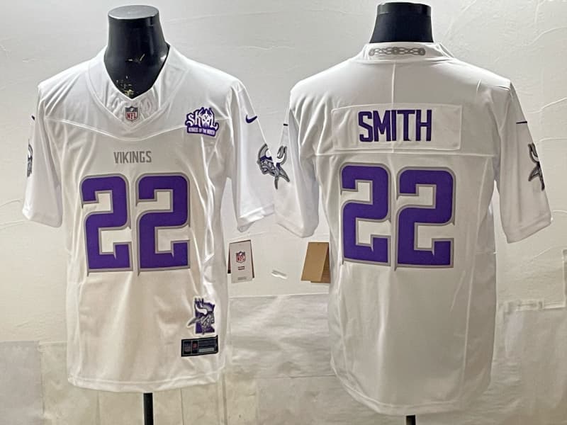 Minnesota Vikings #22 Harrison Smith Arctic Camo Limited Jersey