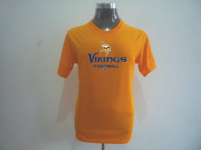 NEW NFL Minnesota Vikings Big & Tall Critical Victory T-Shirt Yellow