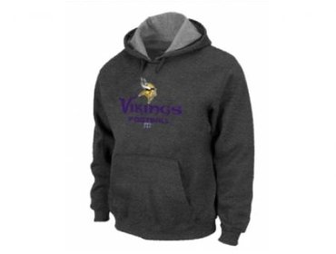 Minnesota Vikings Critical Victory Pullover Hoodie D.Grey