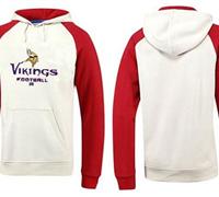 Minnesota Vikings Critical Victory Pullover Hoodie White & Red