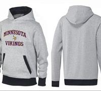 Minnesota Vikings Heart & Soul Pullover Hoodie Grey & Black