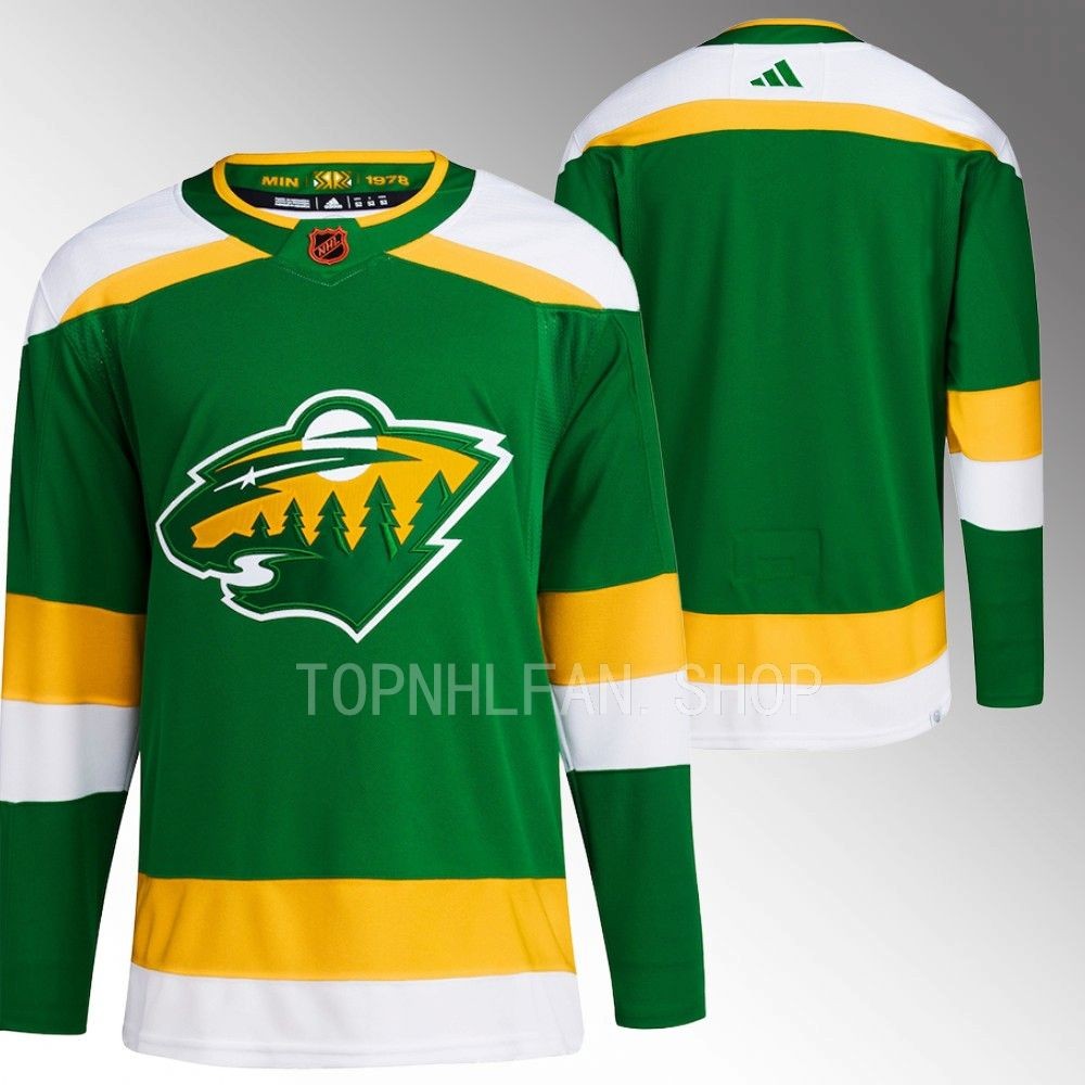 Minnesota Wild Green Reverse Retro 2.0 Authentic Primegreen Hockey Jersey