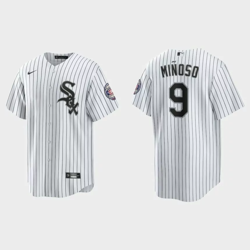 Minnie Minoso Chicago White Sox 2022 Baseball Hall of Fame Induction Home Replica Jersey – White