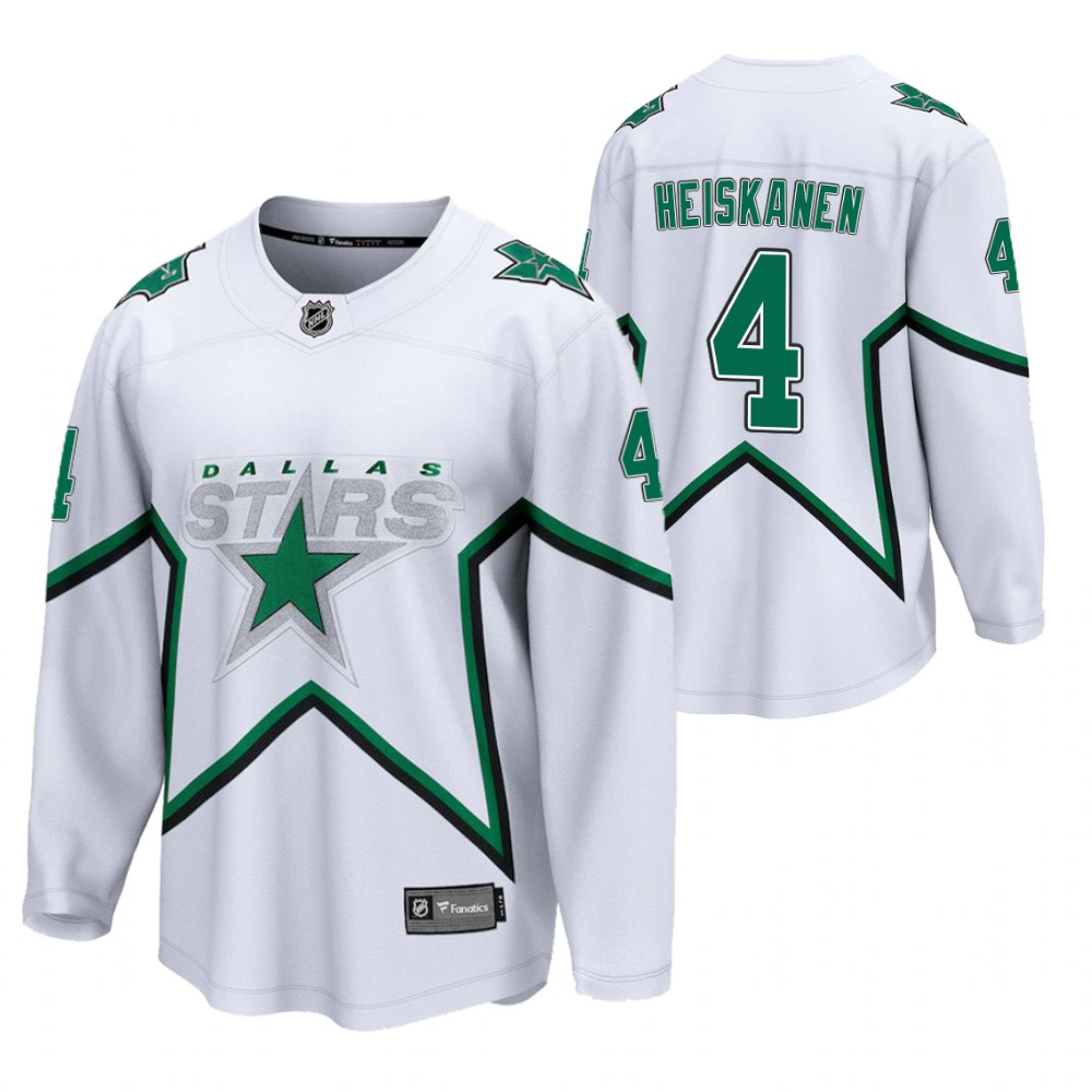 Miro Heiskanen Stars 2021 Reverse Retro White Jersey Special Edition