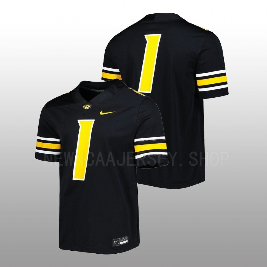 Missouri Tigers Untouchable Football Black Jersey