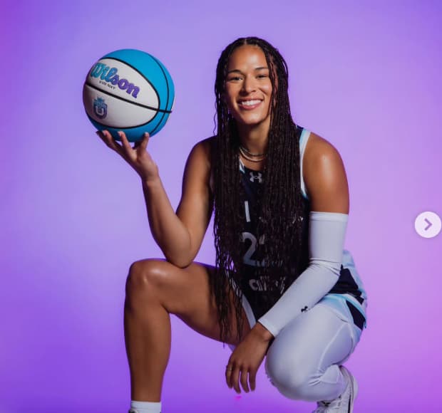 Mist Basketball Club Under Armour Jersey Veronica   Burton #22