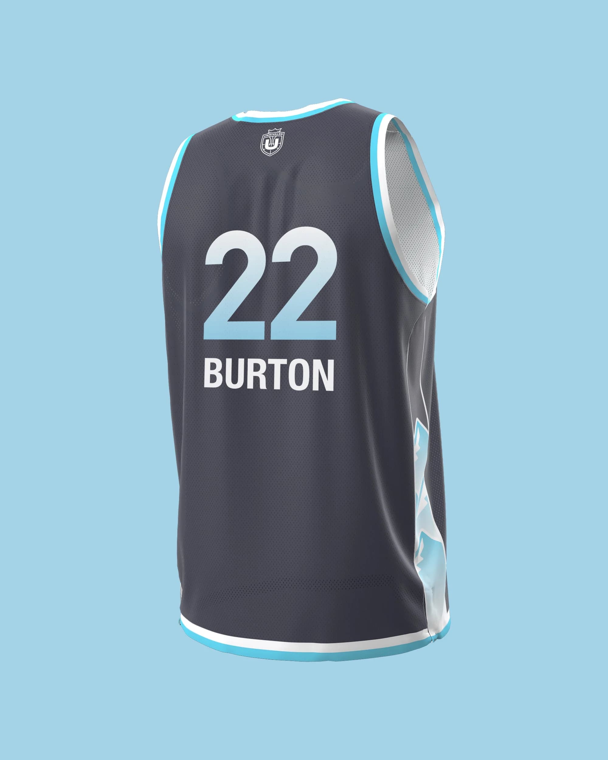 Mist Basketball Club Under Armour Jersey Veronica  Burton #22