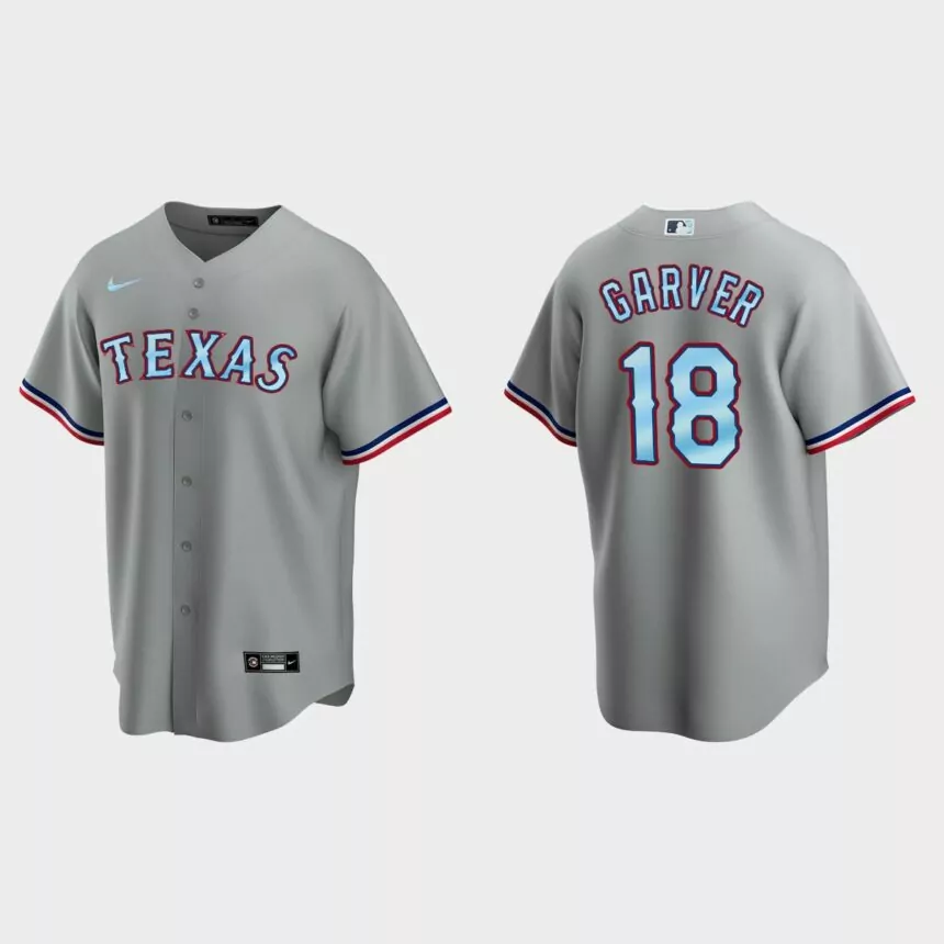 Mitch Garver Texas Rangers 2022 Father’s Day Replica Jersey – Gray