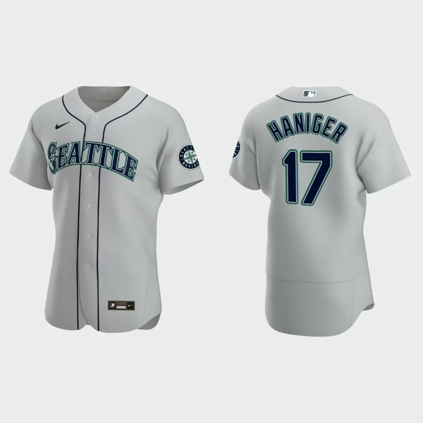 Mitch Haniger Seattle Mariners Authentic Jersey – Gray