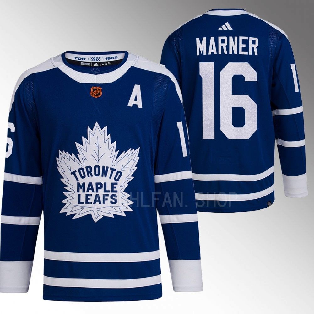 Mitch Marner 2022 Toronto Maple Leafs Blue Reverse Retro 2.0 Authentic Primegreen Jersey