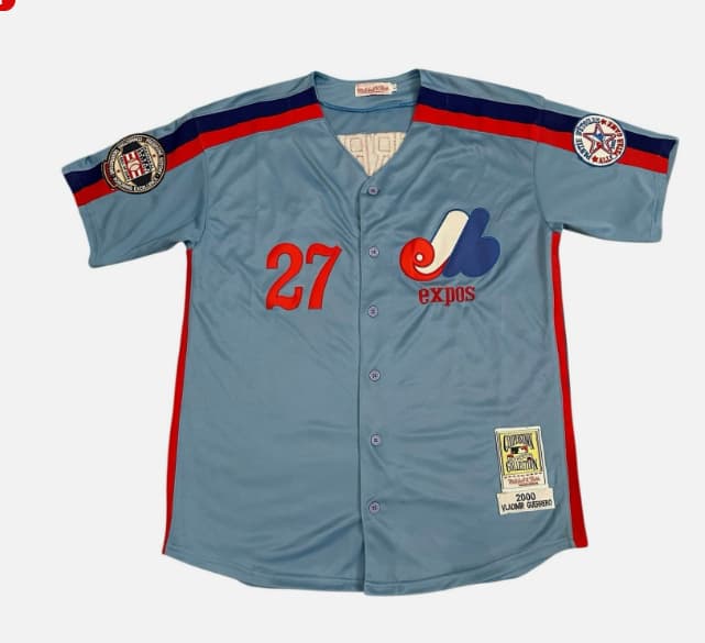 Mitchell & Ness Cooperstown Montreal Expos Vladimir Guerrero #27 Jersey