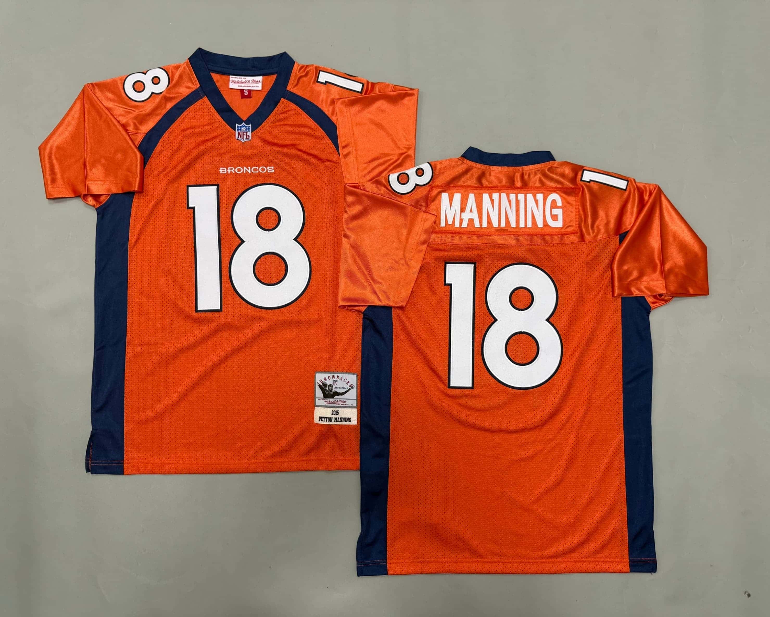 Mitchell & Ness NFL Denver Broncos Peyton Manning  18 Legacy  Jersey