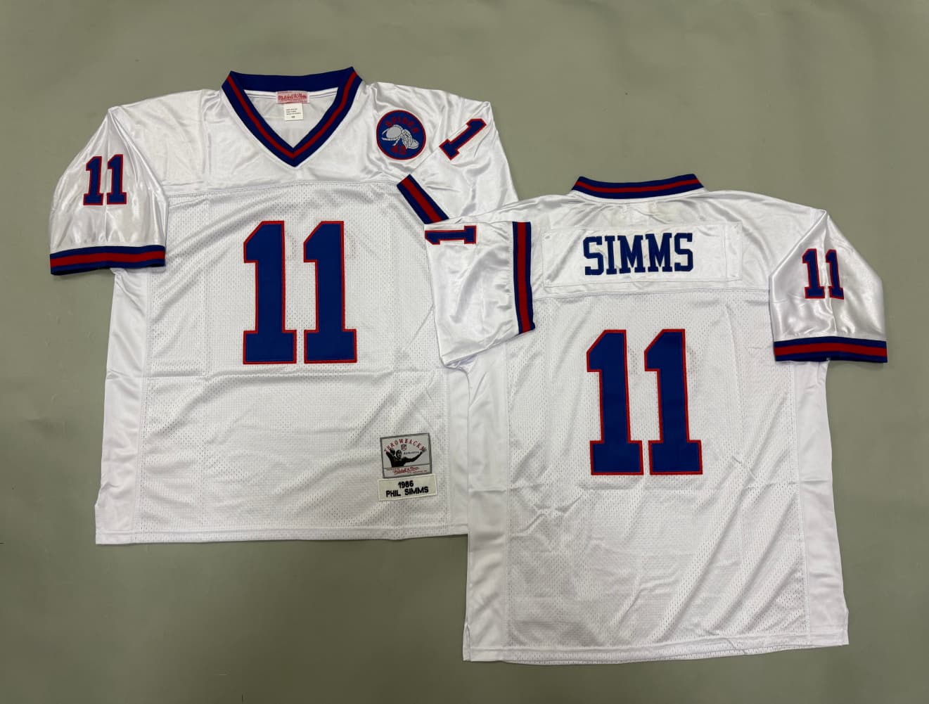 Mitchell & Ness NFL Legacy Giants 1986  Phil Simms