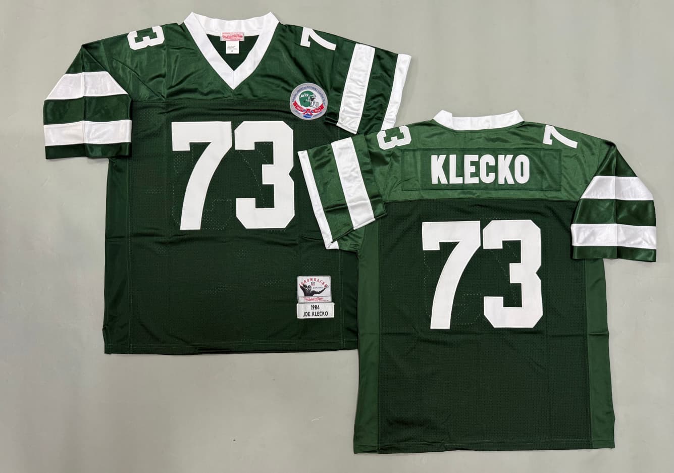Mitchell & Ness New York Jets #73  KLECKO Football Jersey