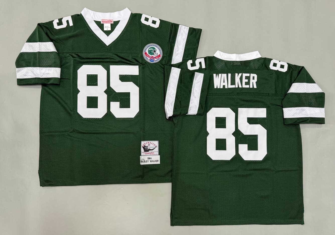 Mitchell & Ness Official NY Jets Throwback Jersey    Wesley Walker #85