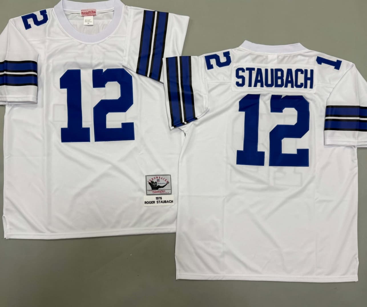 Mitchell & Ness Roger Staubach   Dallas  Cowboys Jersey