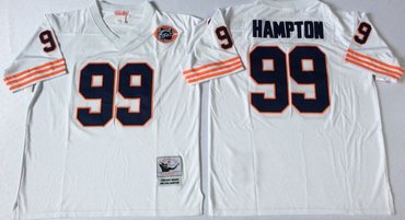 Mitchell&Ness Bears #99 Lamarr Houston Throwback Stitched NFL Jersey