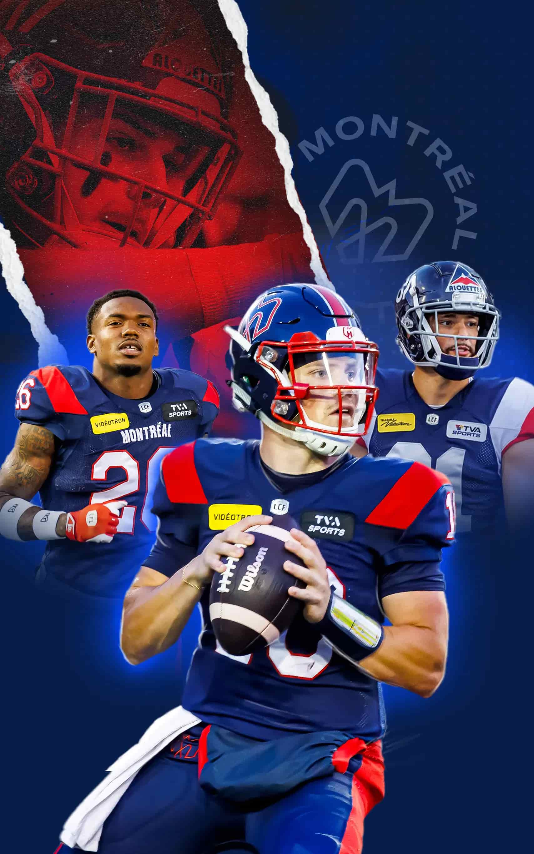 Montreal Alouettes 2026 Custom  football  Jersey
