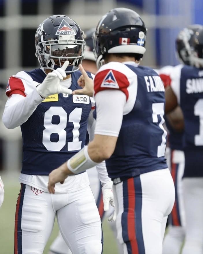 Montreal Alouettes 2026 Custom football Jersey