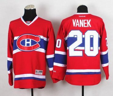 Montreal Canadiens #20 Thomas Vanek Red New CH Stitched NHL Jersey