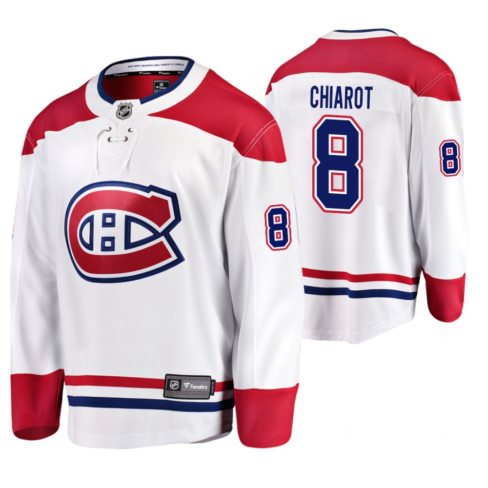 Montreal Canadiens Ben Chiarot Men's Away Breakaway Player Fanatics Branded Jersey