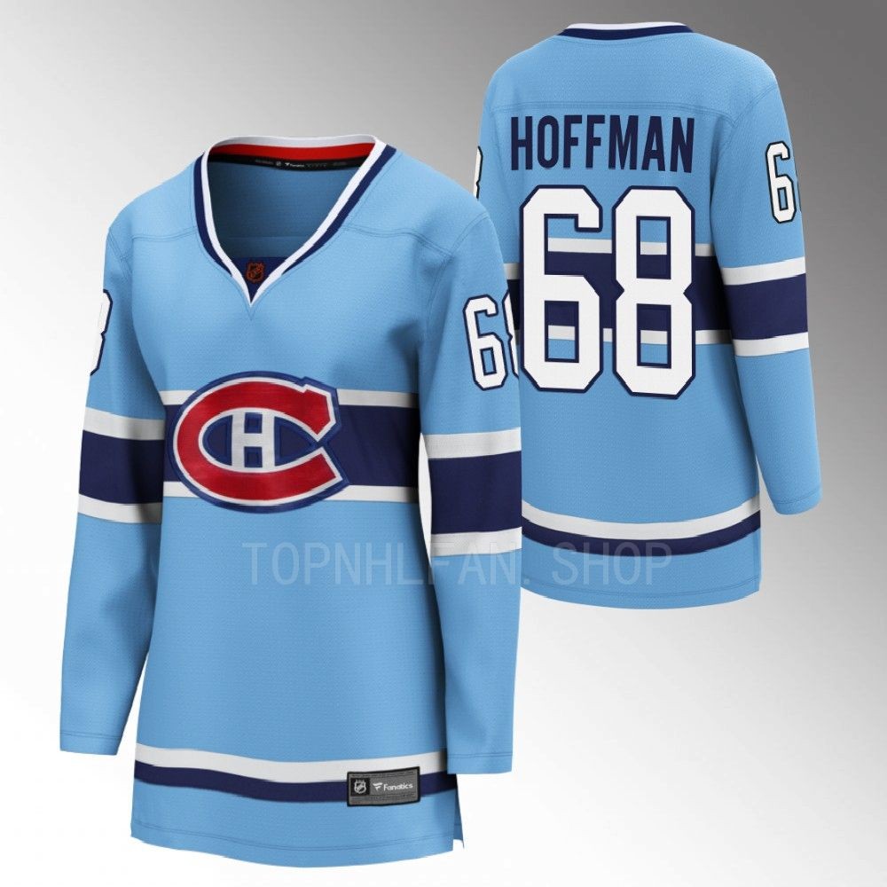 Montreal Canadiens Mike Hoffman Women Blue 2022 Special Edition 2.0 Jersey
