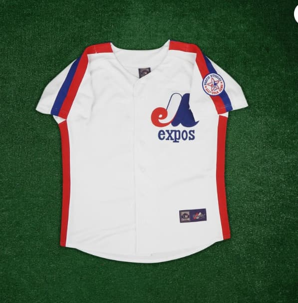 Montreal Expos 1982 Cooperstown Throwback Men's Home Jersey