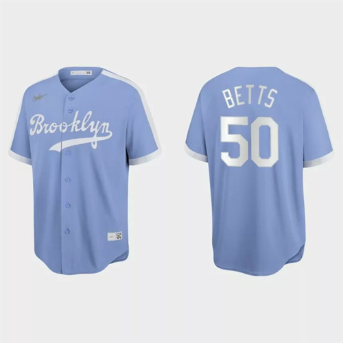 Mookie Betts Brooklyn Dodgers Cooperstown Collection Baseball Jersey – Light Purple.jpg