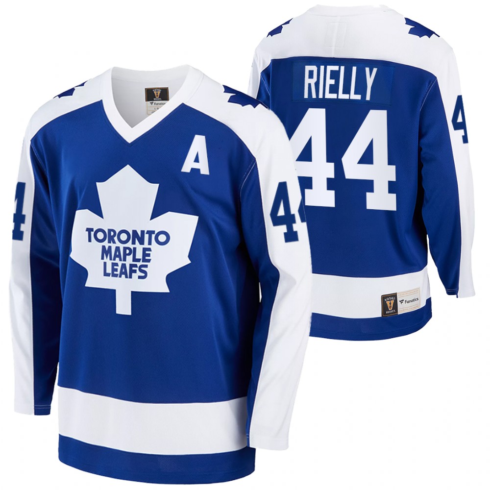Morgan Rielly Jersey Toronto Maple Leafs Vintage Blue Replica