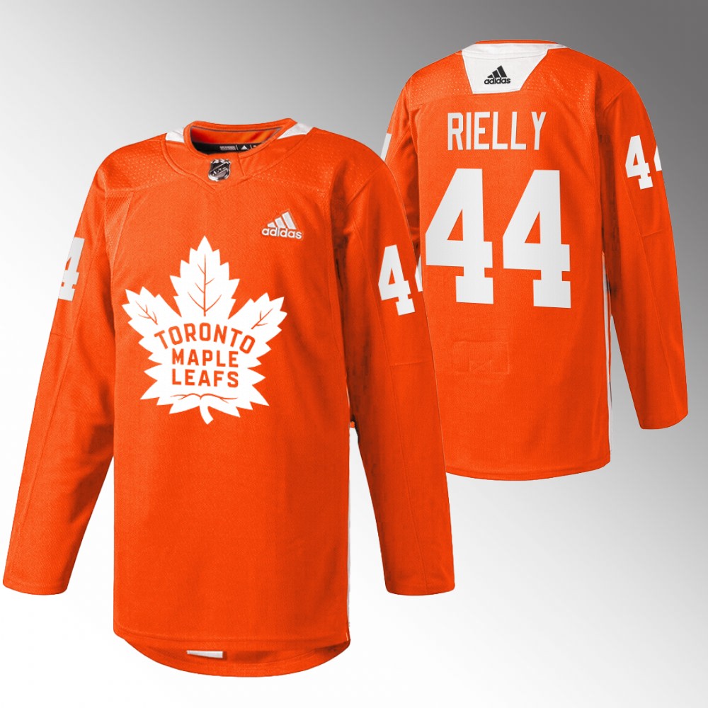 Morgan Rielly Maple Leafs Every Child Matters Jersey Orange Warmup