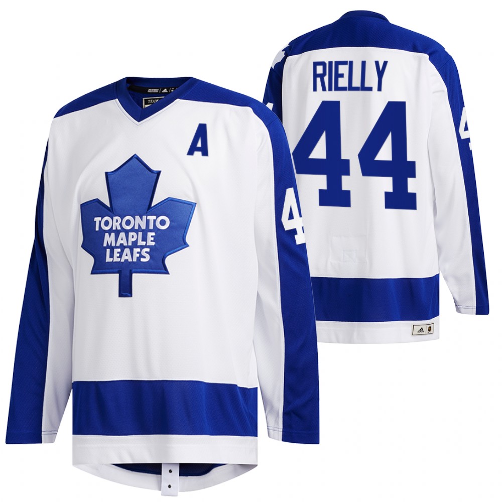 Morgan Rielly Maple Leafs Team Classics White Primary Logo Jersey