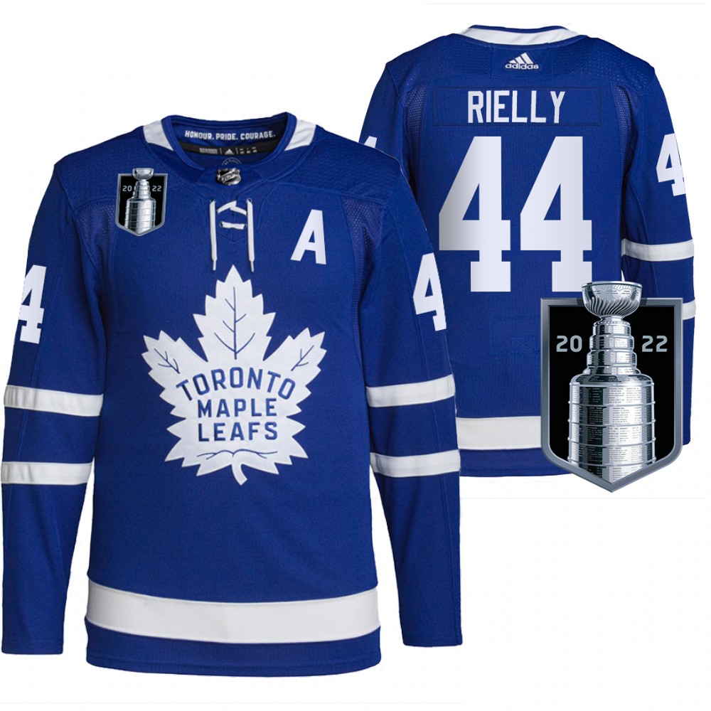 Morgan Rielly Toronto Maple Leafs Royal 2022 Stanley Cup Playoffs Authentic Pro Jersey