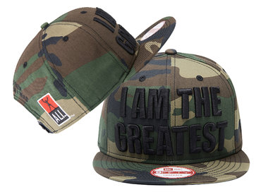 Muhammad Ali I Am The Greatest Camo Adjustable Hat LH