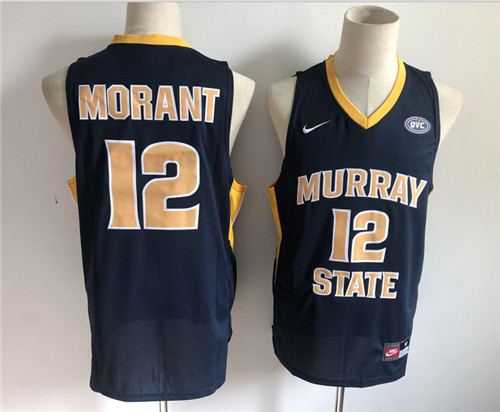 Murray State 12 Ja Morant Navy Nike College Basketball Jersey