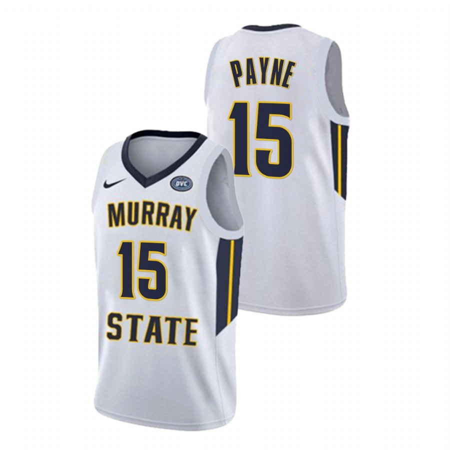 Murray State Racers Cameron Payne College Basketball White Alumni Jersey Men