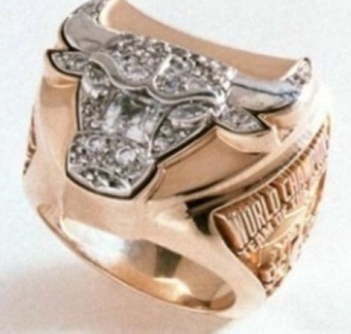 NBA Chicago Bulls World Champions Gold Ring_3