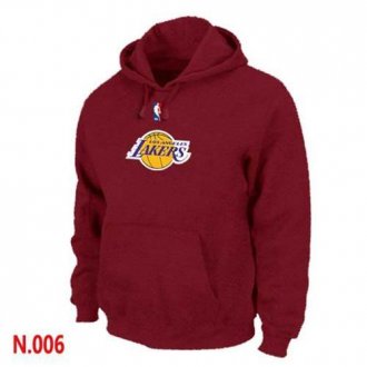 NBA Los Angeles Lakers Pullover Hoodie Red