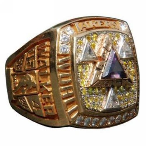 NBA Los Angeles Lakers World Champions Gold Ring_2