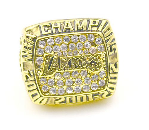NBA Los Angeles Lakers World Champions Gold Ring_3
